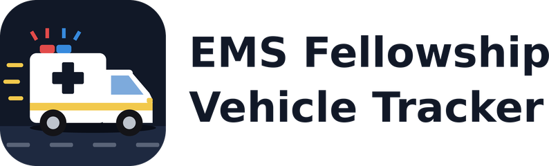 EMS Fellowship Vehicle Tracker